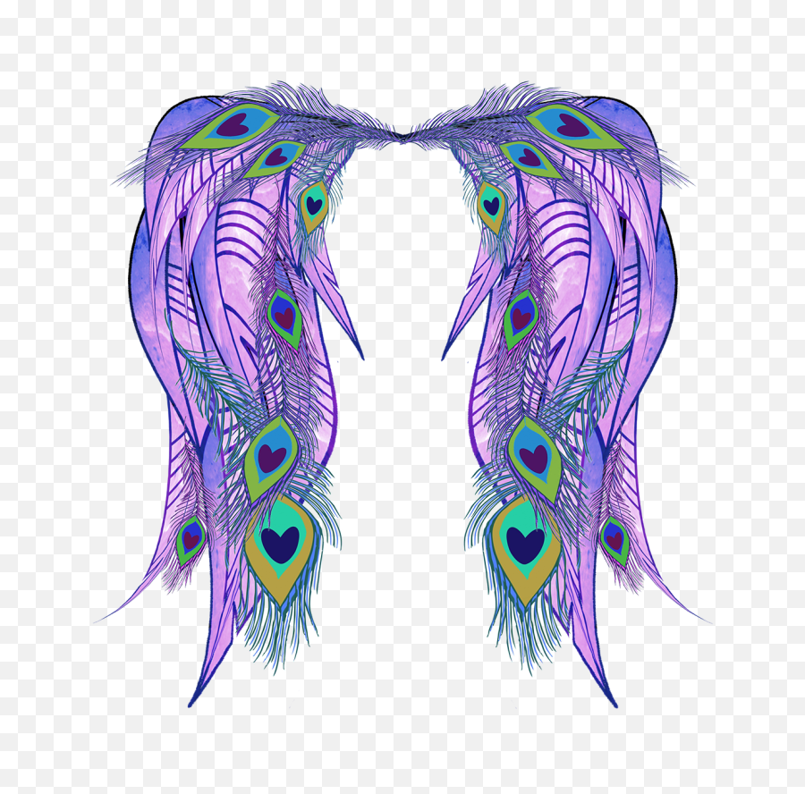Download Peacock Feather Designs Png - Peacock Feather Designs In Drawing Emoji,Peacock Feather Ascii Emoticon