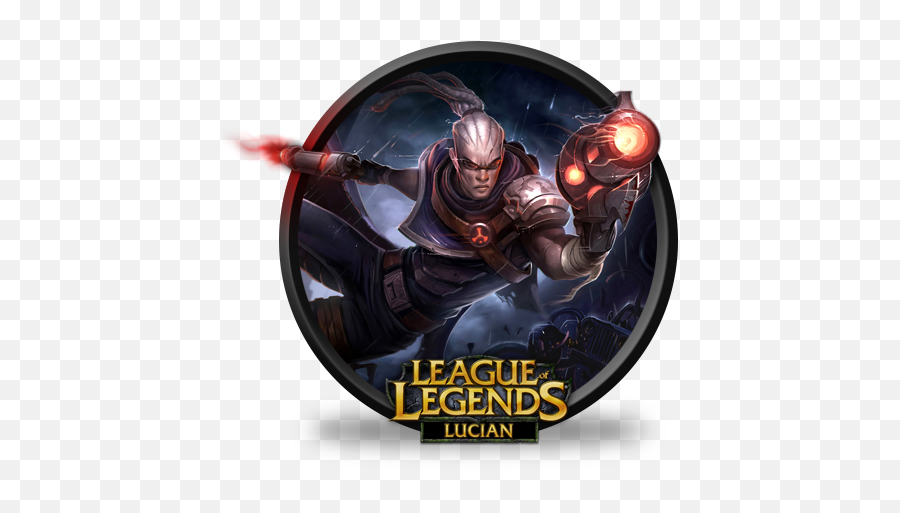 Lucian Hired Gun Icon League Of Legends Iconset Fazie69 Emoji,Shield Hero Emoji Transparent