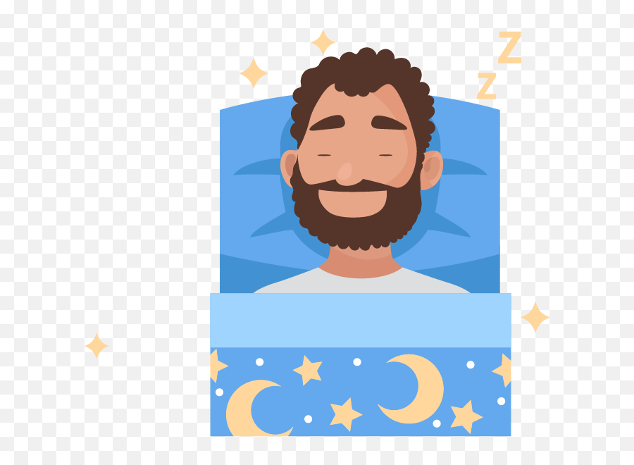 Improves Sleep Quality - Cartoon Clipart Full Size Clipart Emoji,Sleeping Emoji Outline