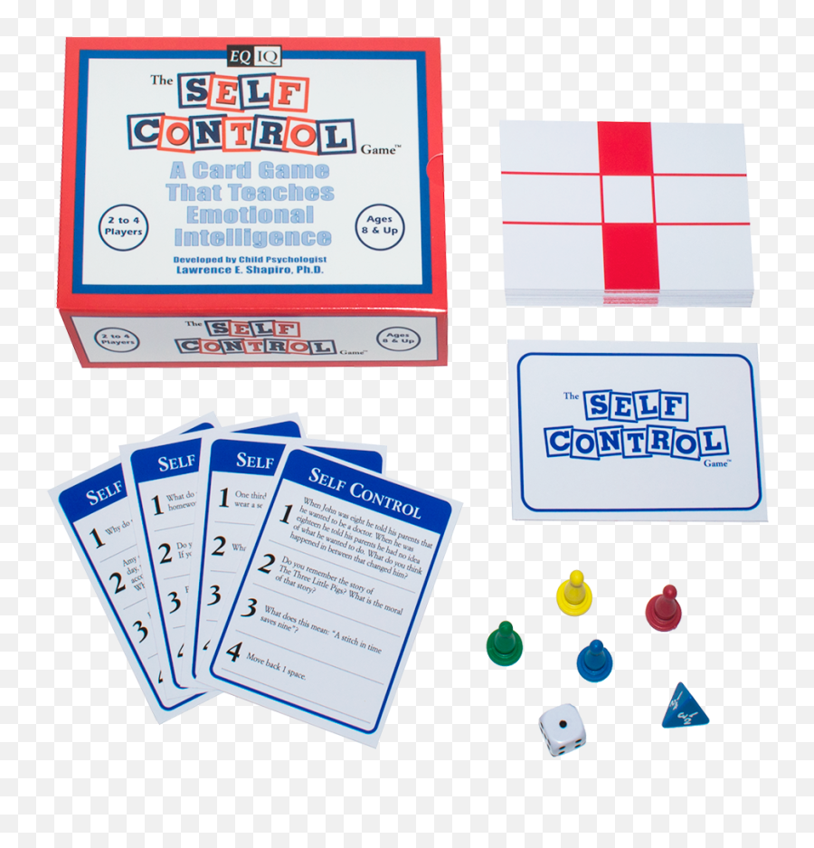 The Self Control Card Game - Vertical Emoji,Emotions Board Game