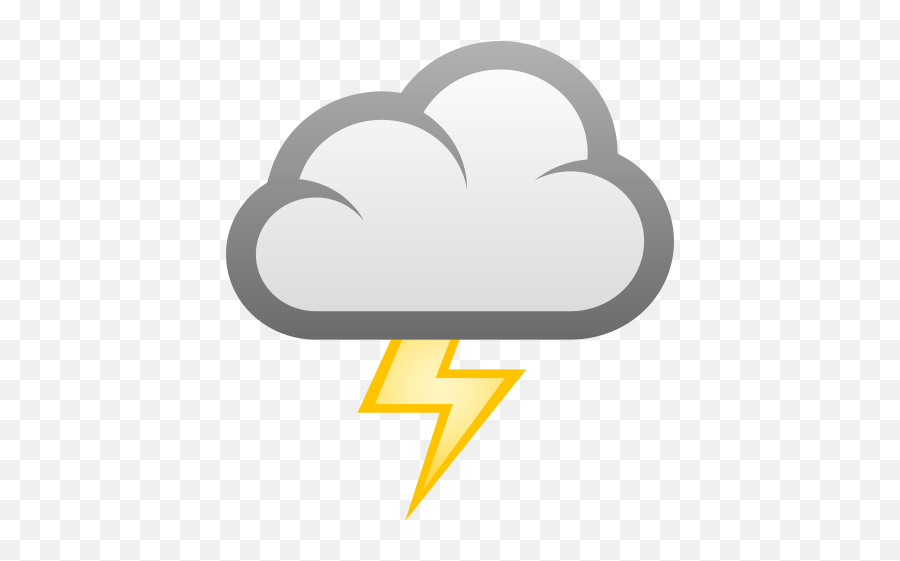 Emoji Cloud With Lightning Wprock,Black Lightning Bolt Emoji Copy And Paste