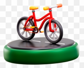 Bicycle 3d Illustrations Designs Images Vectors Hd Graphics Emoji,Emoji Bicycle With Text