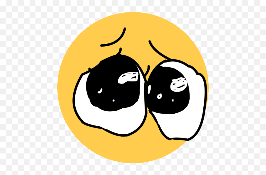 Plead - Puppy Dog Eyes Emoji Meme,Pleading Emoji