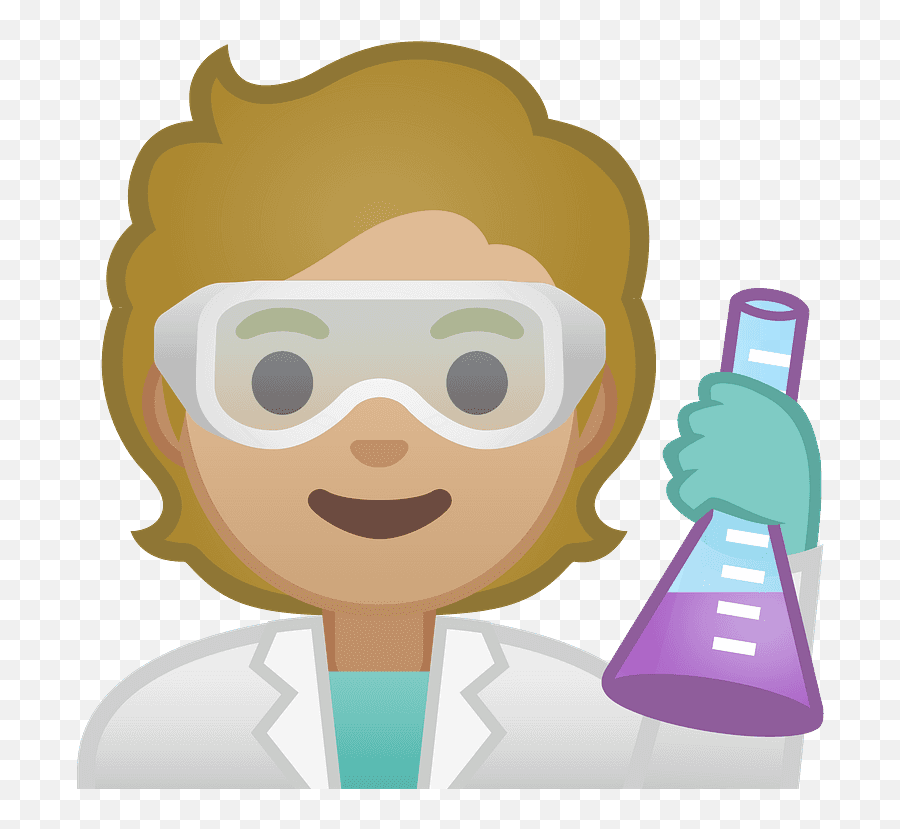 Scientist Emoji Clipart - Beaker,Chemistry Emojis