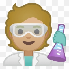 Scientist Emoji Clipart - Beaker,Chemistry Emojis