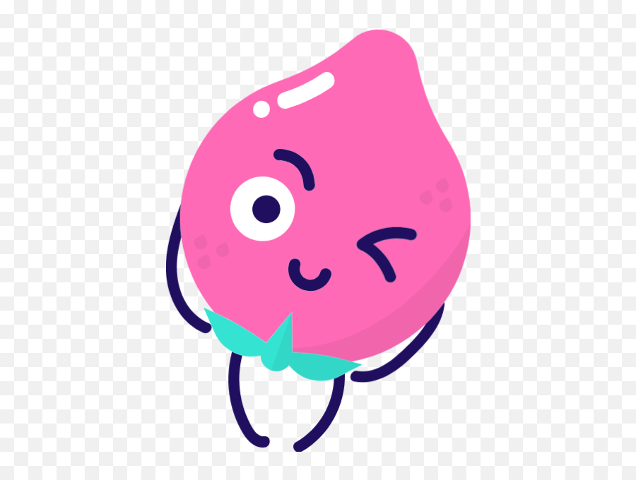 Free Online Peaches Emoticons Fruits - Happy Emoji,Graphic Emoticons