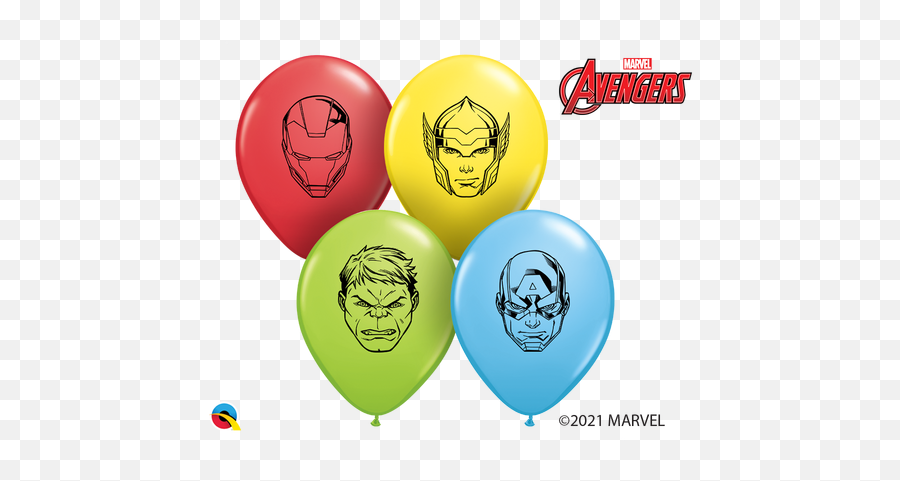 Licensed Characters - Avengers Helium Xpress Balloon Wholesale Balloons Emoji,Avengers Emojis