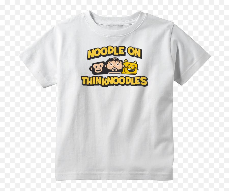 Noodle On Emoji Tee Shirt - Short Sleeve,Obscene Emoji