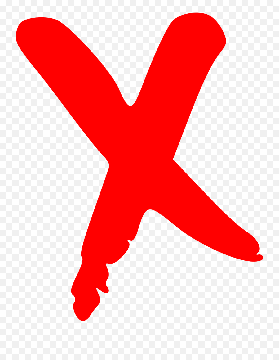 Cross Mark - Clipart Best X Png Emoji,X Mark Emoji