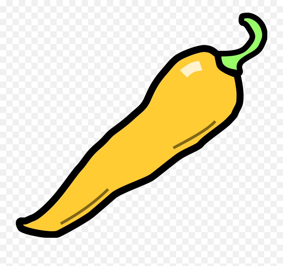 File Chilli Svg Wikimedia Commons Filechilli - Yellow Chili Yellow Chili Pepper Clipart Emoji,Bell Pepper Emoji
