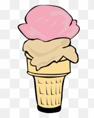 Free Picture Of A Ice Cream Cone Download Free Clip Art - Ice Cream Clipart Emoji,Ice Cream Cone Emoji