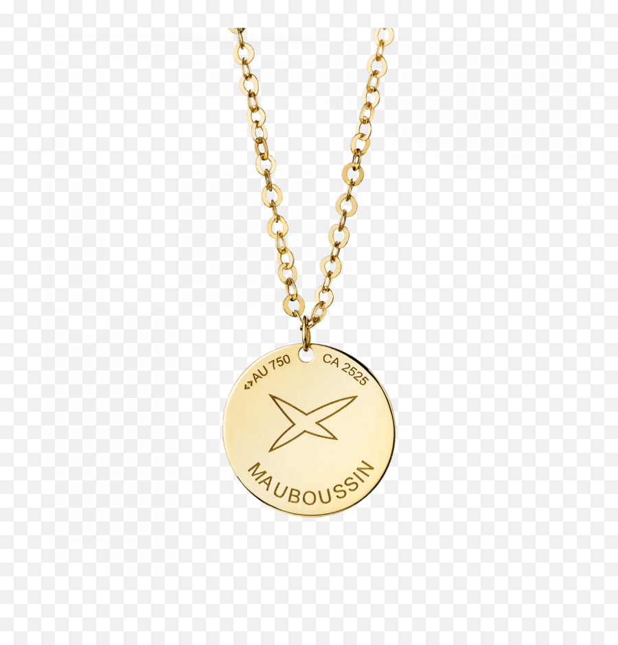 Mauboussin Pendentif Médaille De Star - Necklace Emoji,Emotion Divine De Mauboussin