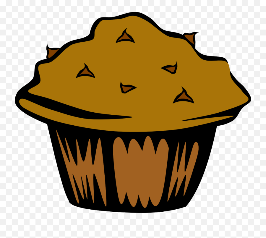 Free Muffin Cupcake Vectors - Chocolate Muffin Clipart Emoji,Muffin Emoticon