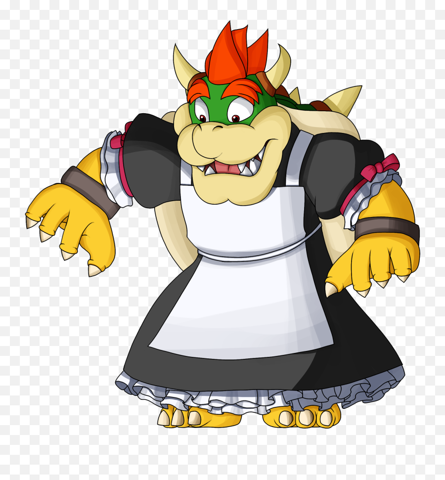 The Koopa Maid Clipart - Full Size Clipart 2816685 Koopalings Y Bowser Y Bowser Jr Emoji,Lucoa Emojis