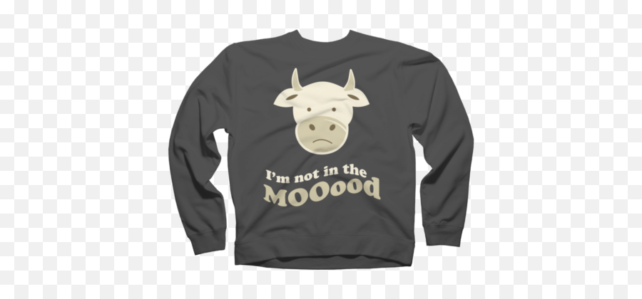 Shop Starfallu0027s Design By Humans Collective Store - Sweater Emoji,Cow Disney Emojis