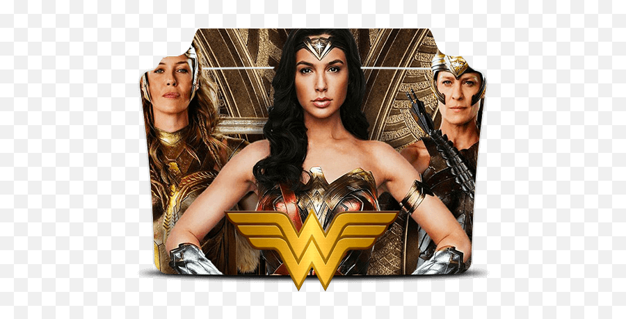 Wonder Woman 1984 Folder Icon - Designbust Wonder Woman 1984 Amazons Emoji,Wonder Emoji Clip Art