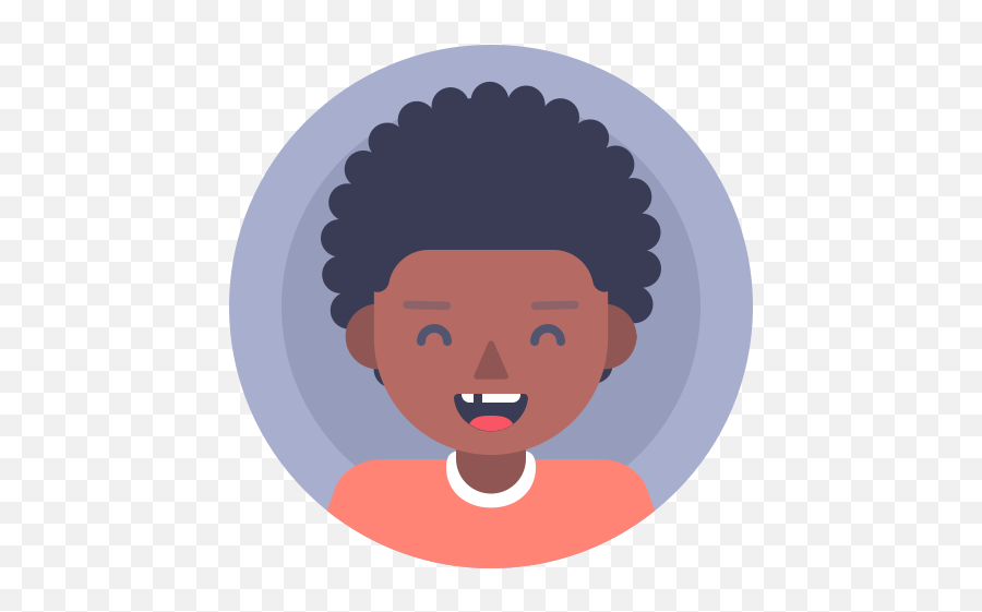 Afro Boy Child Kid Free Icon Of Xmas - Icono De Un Niño Emoji,Emoticons De Niño