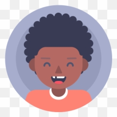 Afro Boy Child Kid Free Icon Of Xmas - Icono De Un Niño Emoji,Emoticons De Niño