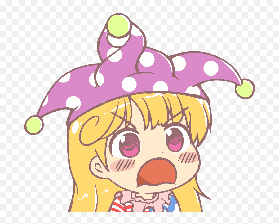 Lunar Voyages - Touhou Clownpiece Funny Emoji,Somethingawful Smug Emoticon