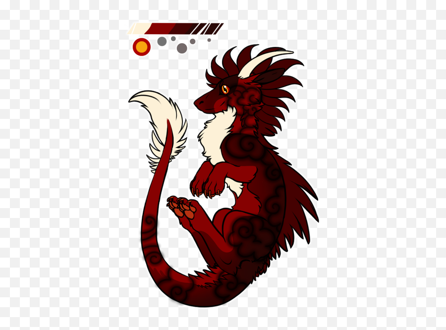 Serafin - Dragon Emoji,“belly-up” Emotion