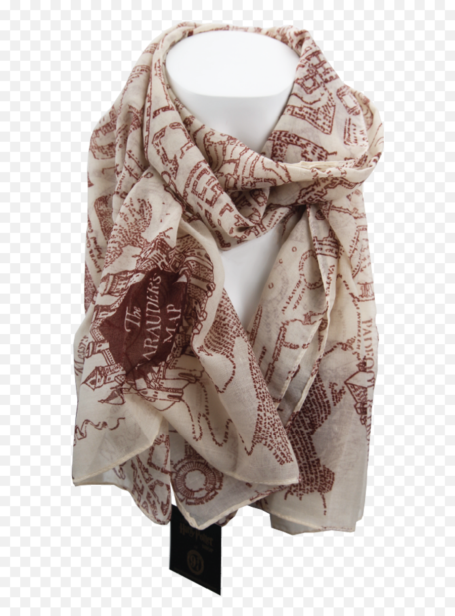 Marauderu0027s Map Scarf The Marauders Scarf Online Harry - Solid Emoji,Marauders Map Emojis