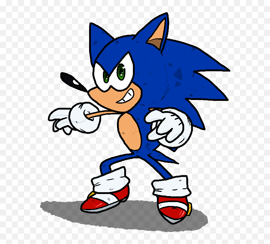 Sonic Fanart - Sonic The Hedgehog Emoji,Sonic Emotion Sketches