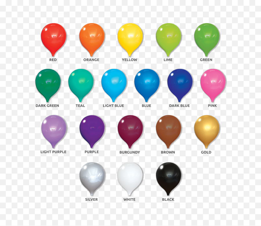 Permashine Replacement Balloons - Balloon Color Emoji,Emoticons Shape Balloon 33631