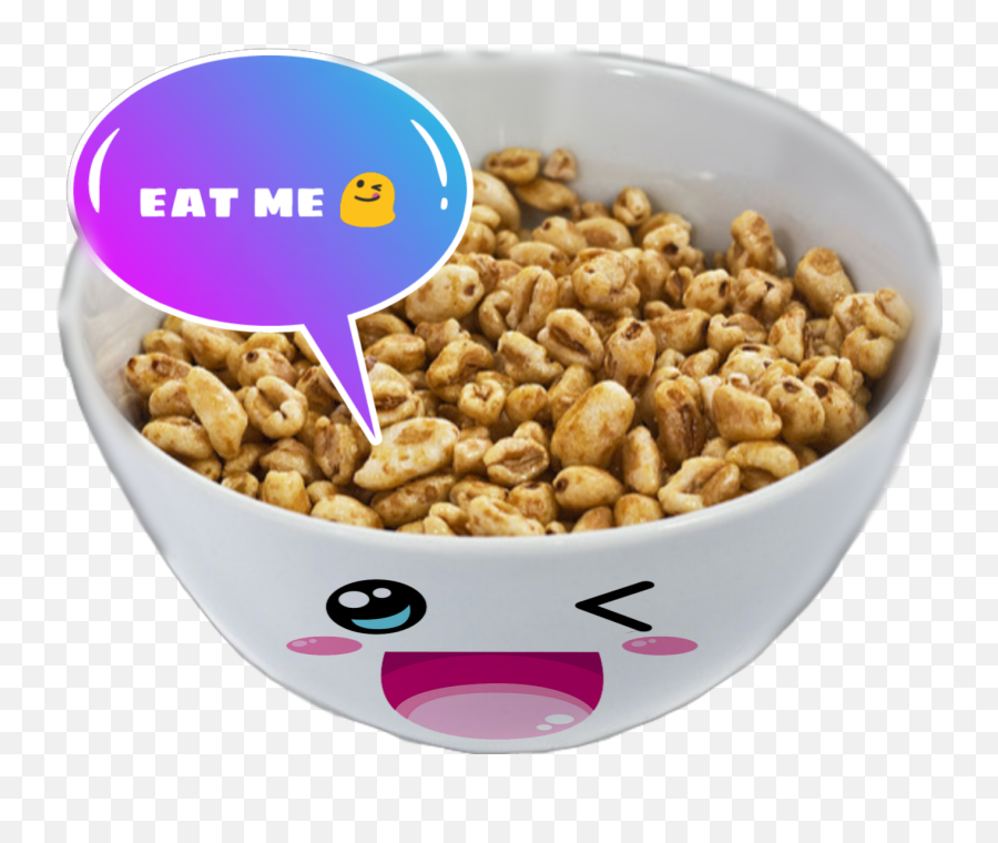 Cereals Breakfast Sticker By Nassimnassim75 - Brown Cereal Emoji,Emojis Eat Breakfast