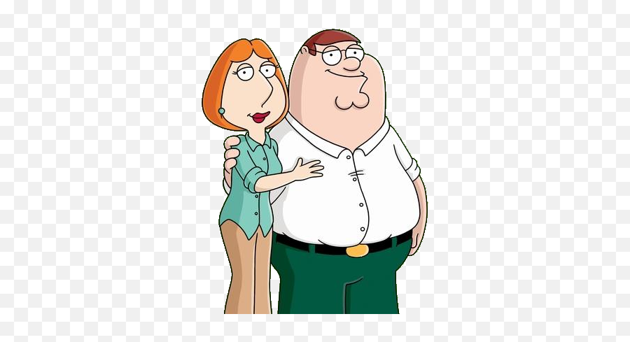 Fictional Tv Couples Who Needneeded To Break Upget - Peter And Lois Family Guy Emoji,Site:lipstickalley.com Not Allowed To Express Emotions