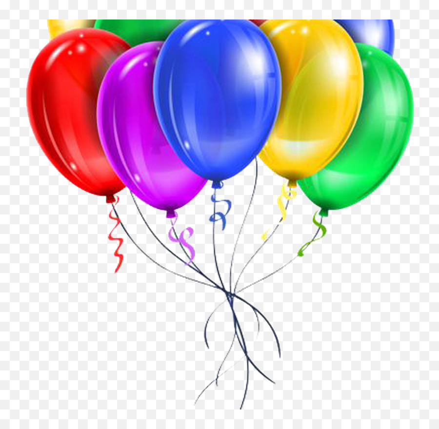 Balloons Png Image - Imagenes De Feliz Cumpleaños Denisse De Ballon De Fete Emoji,Emojis De Cumplea?os Iospng