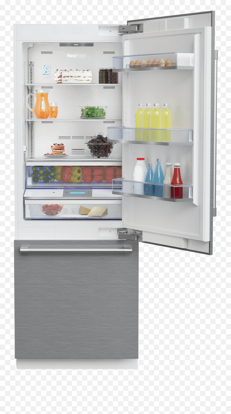 Freezer Bottom Built - Refrigerator Bottom Freezer With Ice Maker Emoji,Emoticon Fridge Items