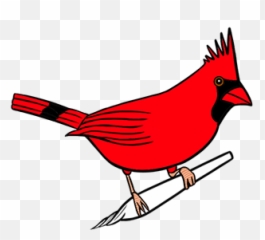 Ryp Design - Northern Cardinal Emoji,Red Cardinal Bird Emoji