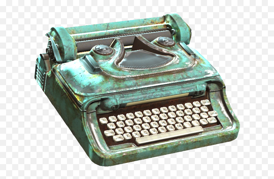 Typewriter - Fallout Junk Items Emoji,