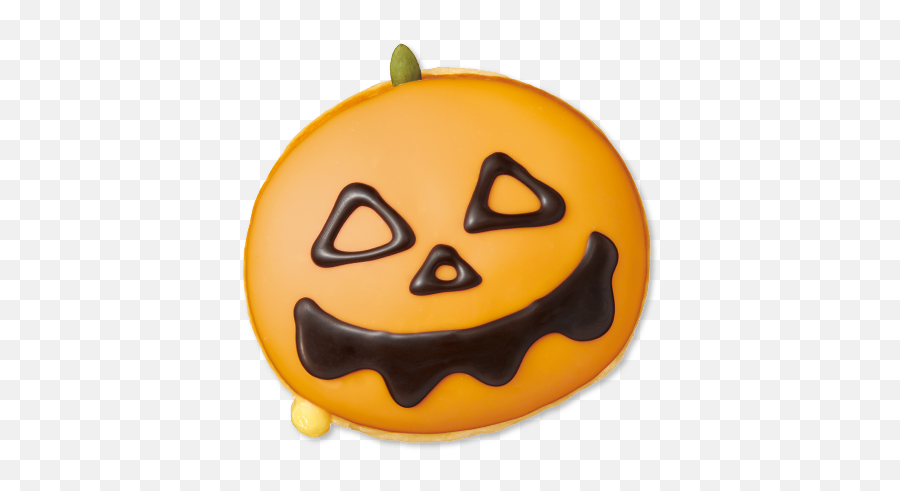 Krispy Kreme Japan Halloween Donut Line - Up 2019 Tokyotreat Happy Emoji,Facebook Pumpkin Emoticon