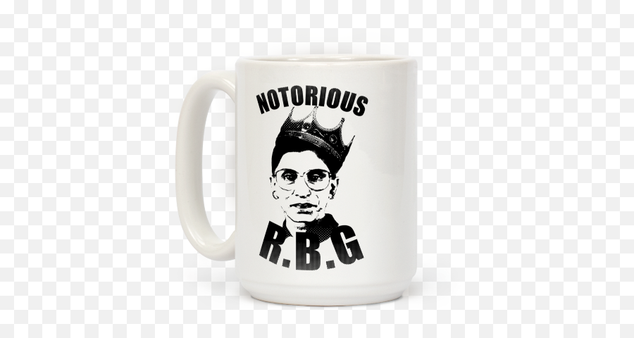Notorious Rbg Coffee Mugs Lookhuman Notorious Rbg - Magic Mug Emoji,Sheldon Cooper Emotions Meme