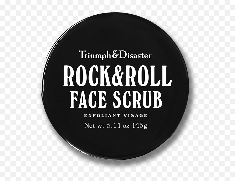 Triumph U0026 Disaster Rock U0026 Roll Face Scrub Exfoliator For Emoji,Rock N Roll Text Emoticon