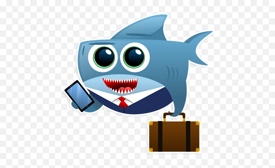 Telegram Sticker From Antiland Shark Pack Emoji,(^^^) Shark Emoji