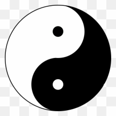 Ying Yang 11 Png Svg Clip Art For Web - Vector Yin Yang Svg Emoji,Yin Yang Emoji Black And White