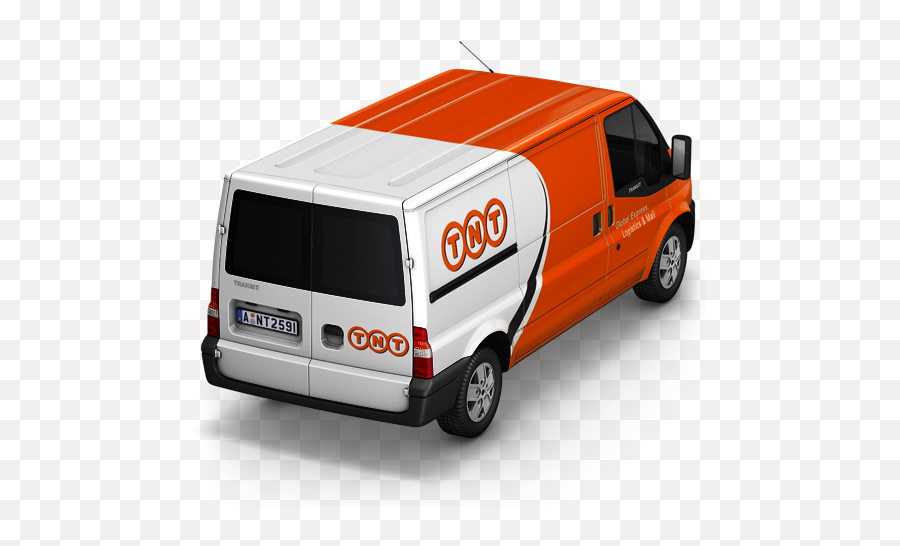 Tnt Van Back Icon Container 4 Cargo Vans Iconset Antrepo - Delivery Vans Back Emoji,Moving Truck Emoji