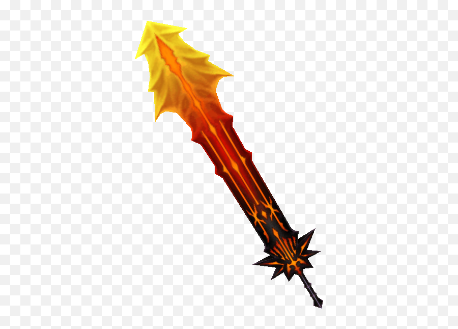 Download Dissidia - Chaossword Final Fantasy Fire Sword Png Chaos Sword Dissidia Emoji,Sword Emoji Png