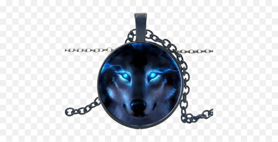 Wolf Necklaces - Wild Card Images Of We Can Be Heroes Emoji,Emotion Necklace