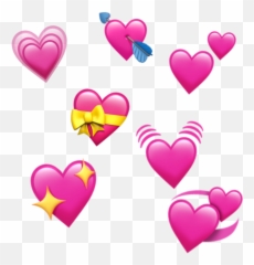 Download Freetoedit Edit Emoji Apple - Overlay Heart Emoji Png,Hole Emoji
