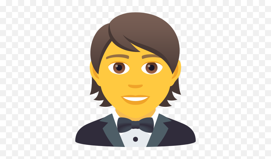 Emoji Person In A Tuxedo To Copy Paste Wprock - Emoji Persona,Bow Emoji
