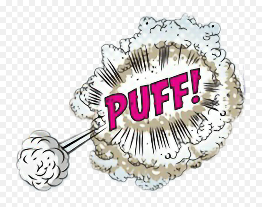 Comic Puff Sticker By Sreyhidalgo - Comics Emoji,Puff Emoji