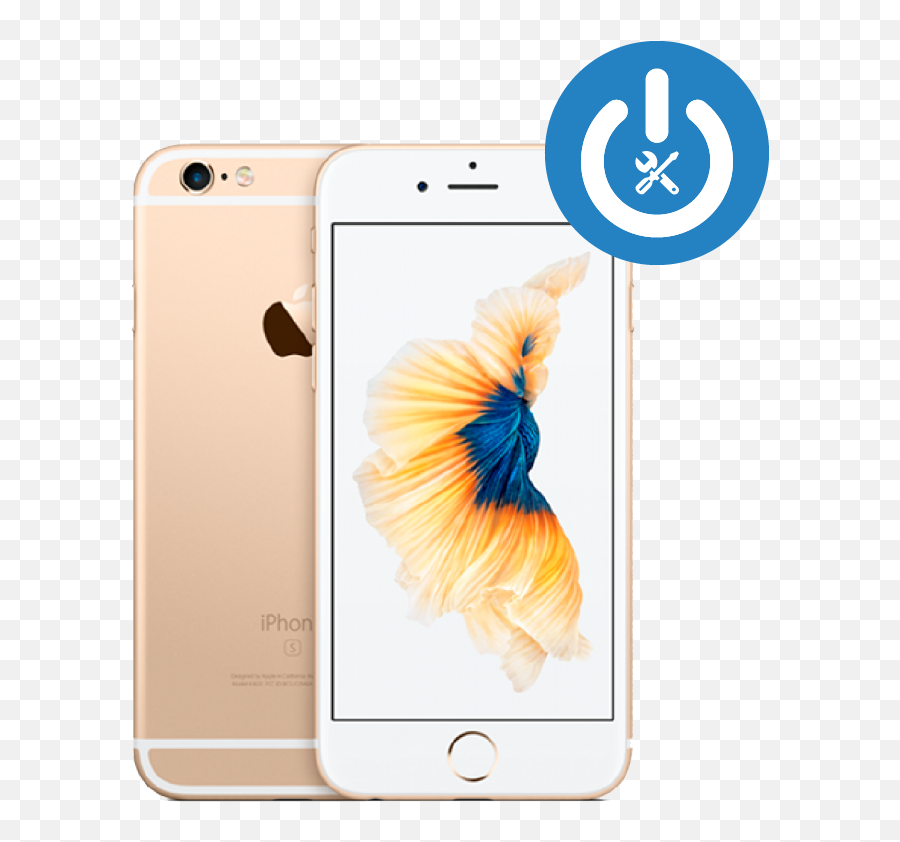 Download Apple Iphone 6s Power Button - Silver Gold Iphone 6 S Emoji,Iphone 7 Plus Emojis