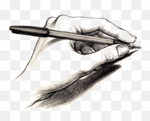 Writing Drawing Pen Hand Sticker - Writing Transparent Png Emoji,Hand With Pen Emoji