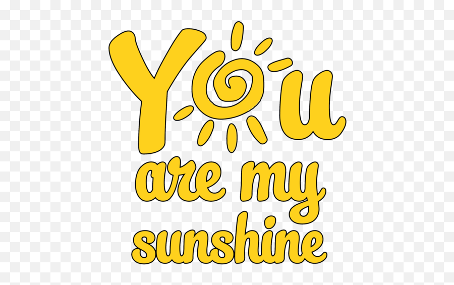 You Are My Sunshine - Dot Emoji,Sunshine Emotions