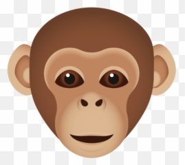 Monkey Face Icon - Monkey Face Icon Emoji,Monkey Hands Over Eyes Emoji
