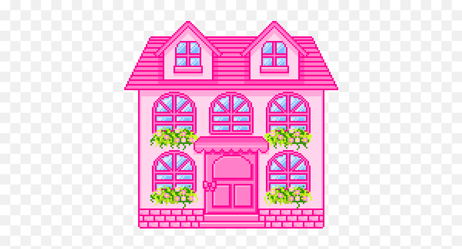 Blippo - Kawaii Cute House Drawing Emoji,Emoji With Dimples