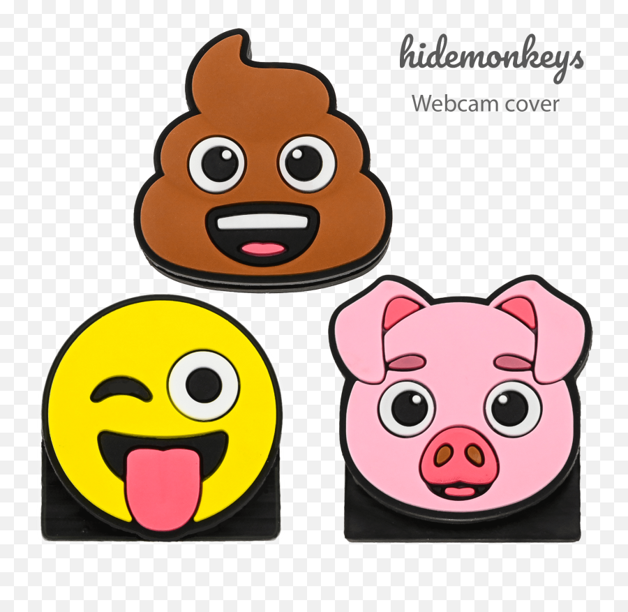 Hidemonkeys Eshop U2013 Laptop Kamera Abdeckung Webcam Cover - Happy Emoji,Monkey See No Evil Emoji